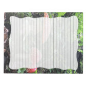 Amanita Muscariaキノコ – 11" x 8.5"メモ帳 ノートパッド (正面)