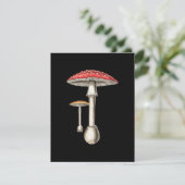 Amanita Muscaria Mushroom Botanical Nature Fungi (スタンド正面)