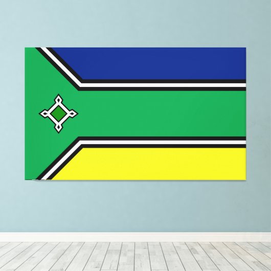 Amapa state キャンバスプリント (インサイチュ (ウッドフロア))