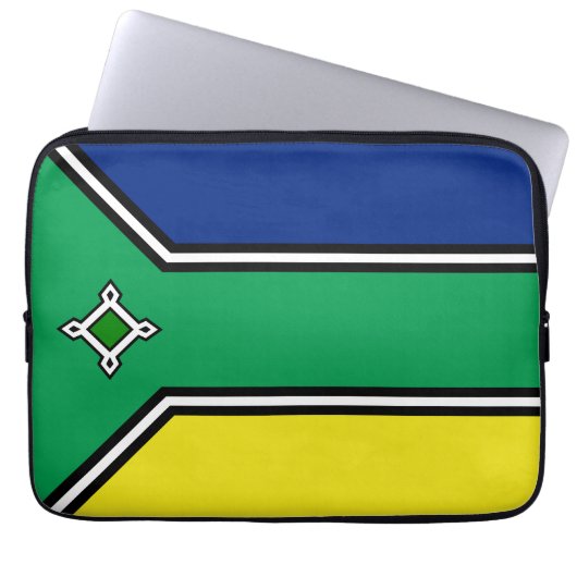 Amapa state ラップトップスリーブ (正面)