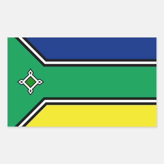 Amapa state 長方形シール (正面)