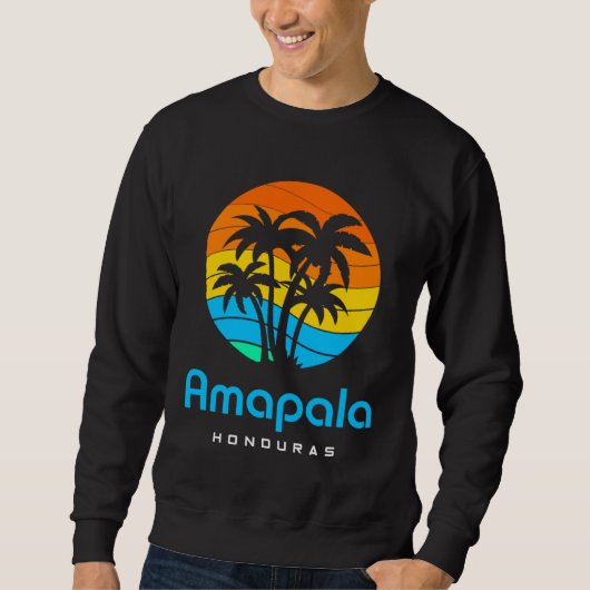 Amapala Honduras スウェットシャツ (正面)