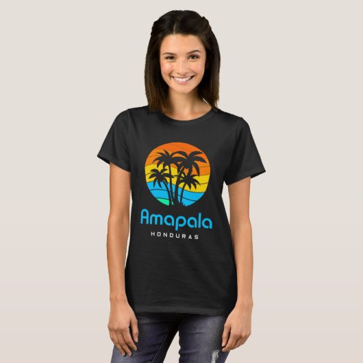 Amapala Honduras Tシャツ (正面フル)