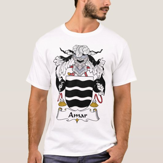 Amarの家紋 Tシャツ (正面)
