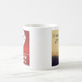 amar Elのque seのpropone loのlogra コーヒーマグカップ (中央)