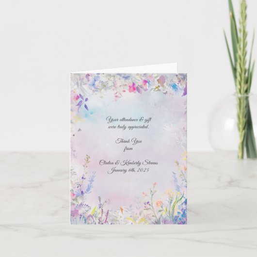 Amara Customizable Thank You Noteカード ノートカード (正面)