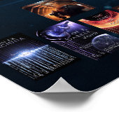 Amarantheバナー – 1.5フィート×1フィート ポスター (角)