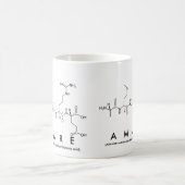 Amareペプチド名mug コーヒーマグカップ (中央)