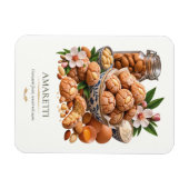 Amaretti – Vintage Italian Dessert マグネット (横)