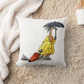 Amargasaurus傘とスーツケースを持っている。 クッション (ブランケット)