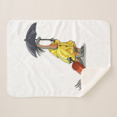 Amargasaurus傘とスーツケースを持っている。 シェルパブランケット (正面(横))