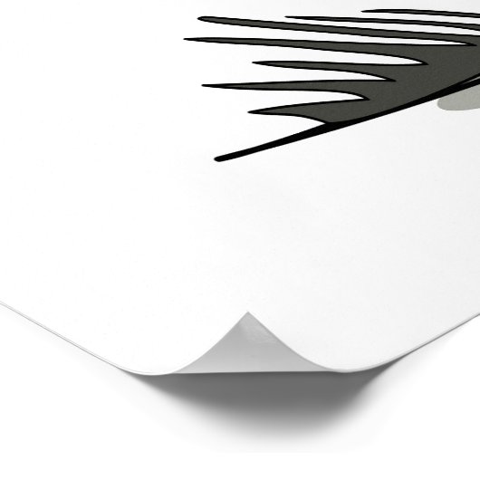 Amargasaurus傘とスーツケースを持っている。 ポスター (角)