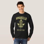 Amarillo Disc Golf Club Golfer Texas Disc Golf  TX Tシャツ (正面フル)