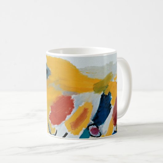 Amarillo Kandinsky 7 コーヒーマグカップ (正面右)