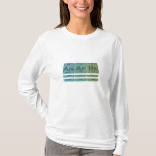 AmarnaあAr Naアメリシウムアルゴンナトリウム Tシャツ
