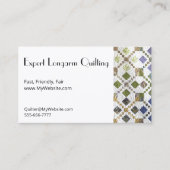 Amarnaキルトフルカスタマイズ可能Bizカード 名刺 (正面)