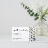 Amarnaキルトフルカスタマイズ可能Bizカード 名刺 (スタンド正面)