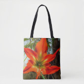 Amaryllis Closeup Tote Bag トートバッグ (正面)