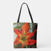 Amaryllis Closeup Tote Bag トートバッグ (裏面)