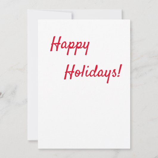 Amaryllis Collageグリーティングカード (裏面)