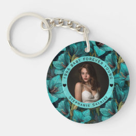 Amaryllis Floral 40Th Birthday Party キーホルダー