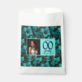 Amaryllis Floral Happy Birthday Contemporary フェイバーバッグ