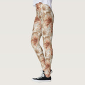 Amaryllis Flower Workout Amaryllis Themed  レギンス (左)