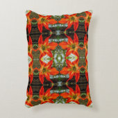 Amaryllis Pattern Accent Pillow アクセントクッション (正面(垂直))