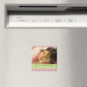 Amaryllis Stars :: Christmas Photo Magnet マグネット (インサイチュ (食洗機))