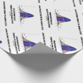 Amateur 考え Absolutesプロフェッショナル考え統計 ラッピングペーパー (角)