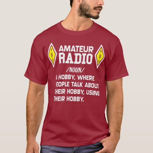 Amateur Radio Lover - HAM Tシャツ (正面)