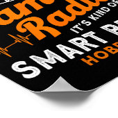 Amateur Radio Smart People Hobby Anyway Ham Radio  ポスター (角)