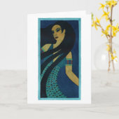 Amaunetグリーティングカード カード (黄色い花)