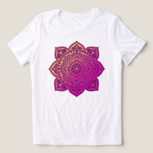 Amaya Mandala トライブレンドＴシャツ (デザイン正面)