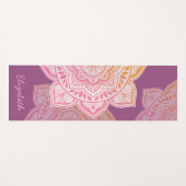 Amaya Mandala Personalized Yoga Mat ヨガマット (正面(横))