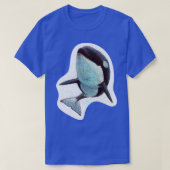 Amaya the Killer Whale Scribble Tシャツ (デザイン正面)