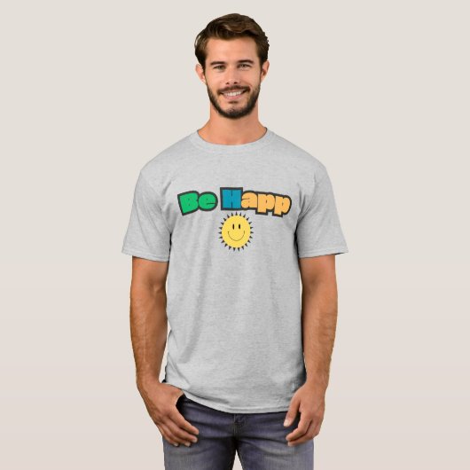 Amaz Happiness Vibes For Tee Shirt Tシャツ (正面フル)