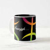Amazigh be free mug ツートーンマグカップ (正面左)