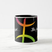 Amazigh be free mug ツートーンマグカップ (中央)