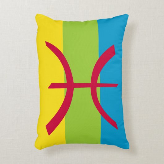 Amazigh - Berberアクセント枕 アクセントクッション (正面(垂直))