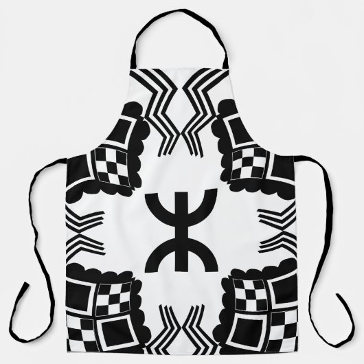 Amazigh Motif Pour Les Racines Berbères  エプロン (正面)