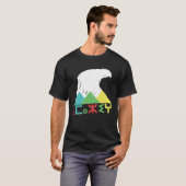 Amazigh Mountain Eagle Patriotic Pride Berber Tシャツ (正面フル)