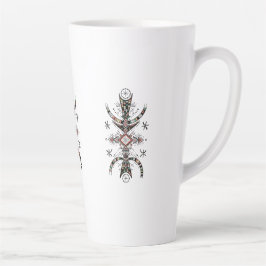 Amazigh Tifinagh Symbol Art – Berber sweatshirt カフェラテマグ