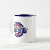 amazing大尉のコーヒー・マグ ツートーンマグカップ (正面左)