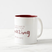 Amazing [Be YOU-nique] — Mag ツートーンマグカップ (正面右)