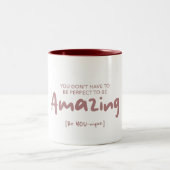 Amazing [Be YOU-nique] — Mag ツートーンマグカップ (中央)