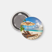 Amazing beach マグネット (正面/裏面)