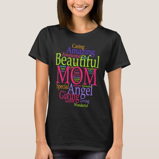 Amazing Beautiful Mom Loving Mother's Day Tシャツ (正面)