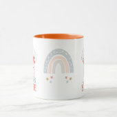 AMAZING BESTIE BFF FRIEND (ANY)かわいいラマカスタム マグカップ (中央)