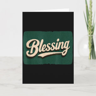 Amazing Blessingロゴコスチューム カード
